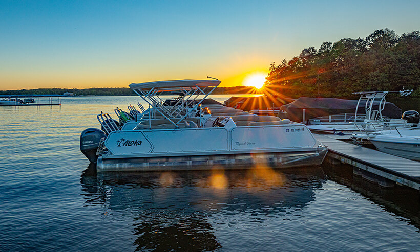 Anna Point Marina Sunset